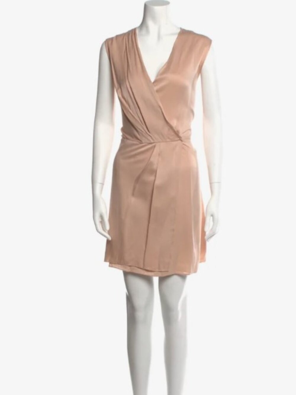 Rag & Bone Pink Silk Mini Dress L